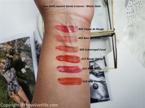 vernis a levres ysl review|YSL Beauty Vernis a Levres Water Stain Review .